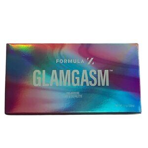Formula Z Glamgasm Face & Eye Palette Six Eyeshadows Blush Highlighter 5.5g NEW